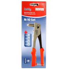 Kniežu pistole Novus N-10+60 kniedes