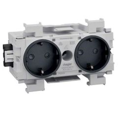 Detaļa Rozete 2V, melna