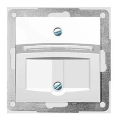 Data ligzdas nosegs balts