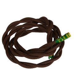 Kabelis 2x1.5 textile brūns