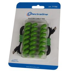 Bandāža Silicone 3gab 10cm zaļa