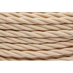 Kabelis 3x1.5 textile smilšu