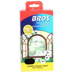 Siets pret kukaiņiem Bros 130x150cm melns