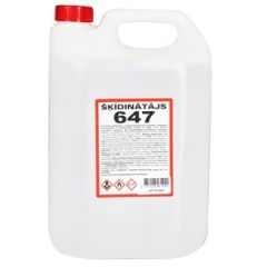 Šķīdinātājs 647 5.0l