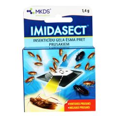 Līdz.tarakānu iznīcināšanai Imidasect gēls-mājiņa 1.4g