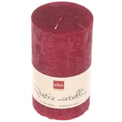 Svece 12x7cm sarkana