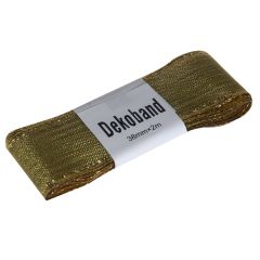 Dāvanu lenta 2m, zelta