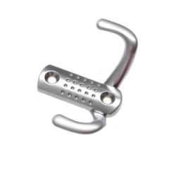 Pakaramais 3z ar punktiem hromēts mat.