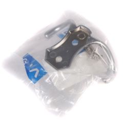 Pakaramais vidējs hromēts matēts