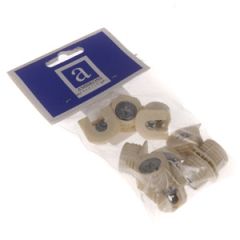 RAFIX galva, bēša 7/16 mm , 10 gab.