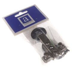 Šarnīr v. stiklam 026 uzliktā, matēts hroms 2 gb