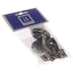 Šarnīr v. stiklam 026 iekšējā, matēts hroms