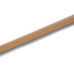 Galda virsmas blīvējums PVC, matēts hroms, 3 metri