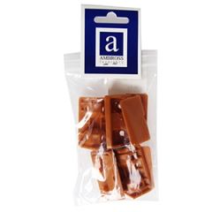 Leņķis plastmasas 40mm 4gab.ķirsis