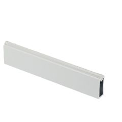 Gardrobes stienis ar pretslīdes ielikni 2m, 12x32mm balts