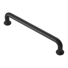 Rokturis Nord L-128mm melns matēts