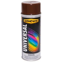 Aerosolkrāsa  UNIVERSAL 10  brūns