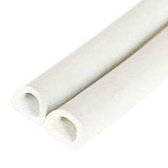 Blīvgumija D 12x10mm ZOOM 1m balta