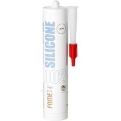Silikona hermētiķis Fome Flex Sanitary 102, balts 60ml