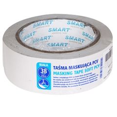 Līmlenta PVC Smart 38mmx25m mīksta, balta