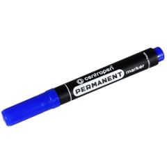 Celtniecības marķieris permanents 2.5mm zils