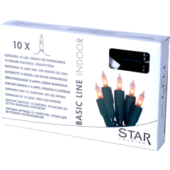 10 spuldz.virtene 2.85m silti balta