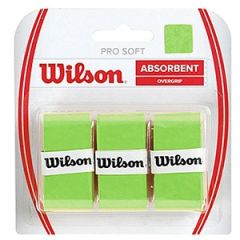 Tinums tenisa raketei Wilson Pro Soft Overgrip melns