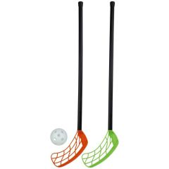 Florbola komplekts Rookie 45, (2 nūjas+bumbiņa)