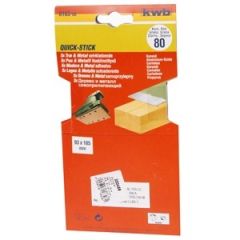 Slīploksnes 93x180mm P80 5gab.