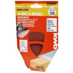 Slīppapīrs P120 6gab