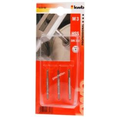 Vītņurbju kompl. M3 3gab.