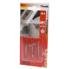 Vītņurbju kompl. M4 3gab.