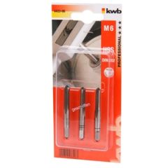 Vītņurbju kompl. M6 3gab.