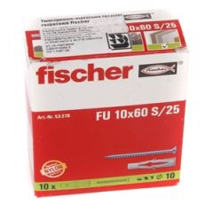 Dībelis+skrūve FU 10x60 10gab