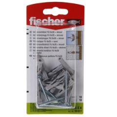 Dībelis+skrūve FU 6x35 SK