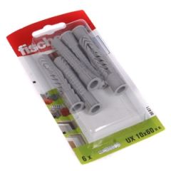 Dībelis UX 10*60 ar atduri / 90871