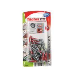 Dībelis universālais DUOPOWER 5x25 18gb,4*35 skrūve 18gb