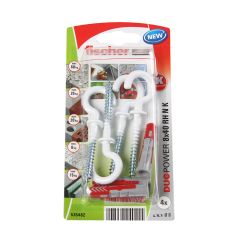 Dībelis universālais DUOPOWER 8x40 4gb,āķis 4gb