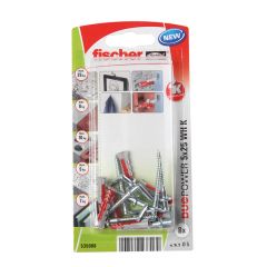 Dībelis universālais DUOPOWER 5x25 8gb,āķis 8gb