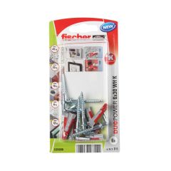 Dībelis universālais DUOPOWER 6x30 6gb,āķis 6gb