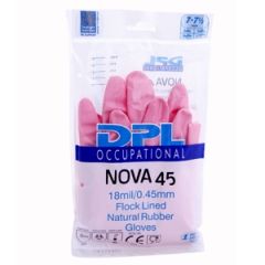 Cimdi saimniecības ar oderi izm.M rozā