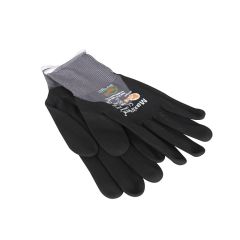 Darba cimdi Supreme 1601 bezšuv. adīti ar nitrila pārklāj.9