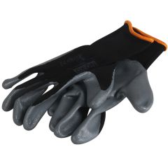 Darba cimdi OX-ON Flex.Basic ar nitrila pārkl.izm.:8