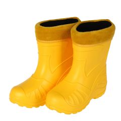 Zābaki bērnu EVA 050 siltie, dzelteni izm:35