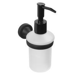 Šķ.ziepju sadalītājs Carbon 10.5x6.7x17cm, melns