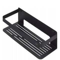 Dušas grozs Caddy lielais 32x7x13.6cm melns