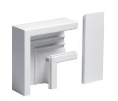 Plaknes stūris TEK-LS123 balts