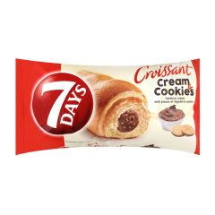 Kruasāni 7DAYS ar lazdu riek.krēma pild.un cep.60g
