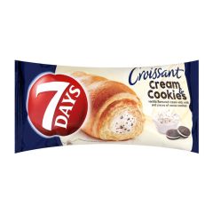 Kruasāni 7DAYS ar van.krēma pild. un kakao cep.60g