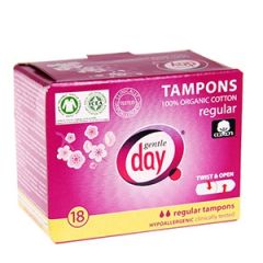 Hig.tamponi Gentle Day Regular 18gab.